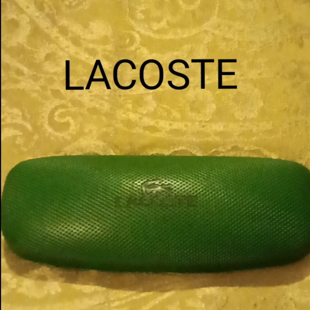 Olde School ° LACOSTE Glasses Case!